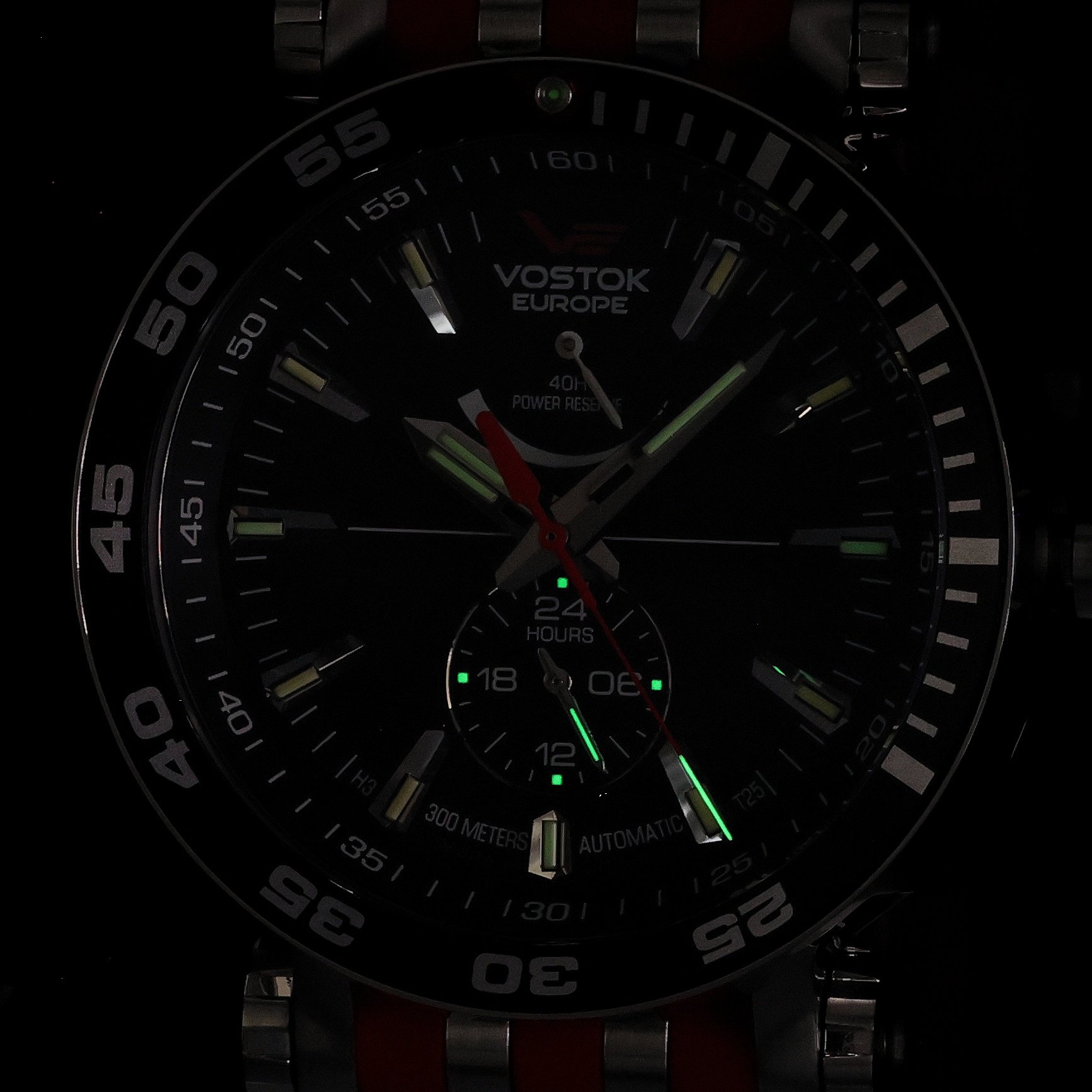 zegarek Vostok Europe YN84-575A538SR automatyczny męski Energia Rocket Energia Rocket Automatic - miniatura 5