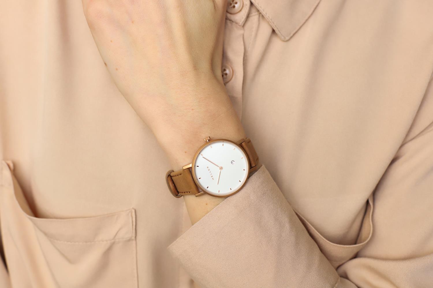 zegarek Meller W1R-1CAMEL Astar Roos Camel Astar mineralne z powłoką szafirową