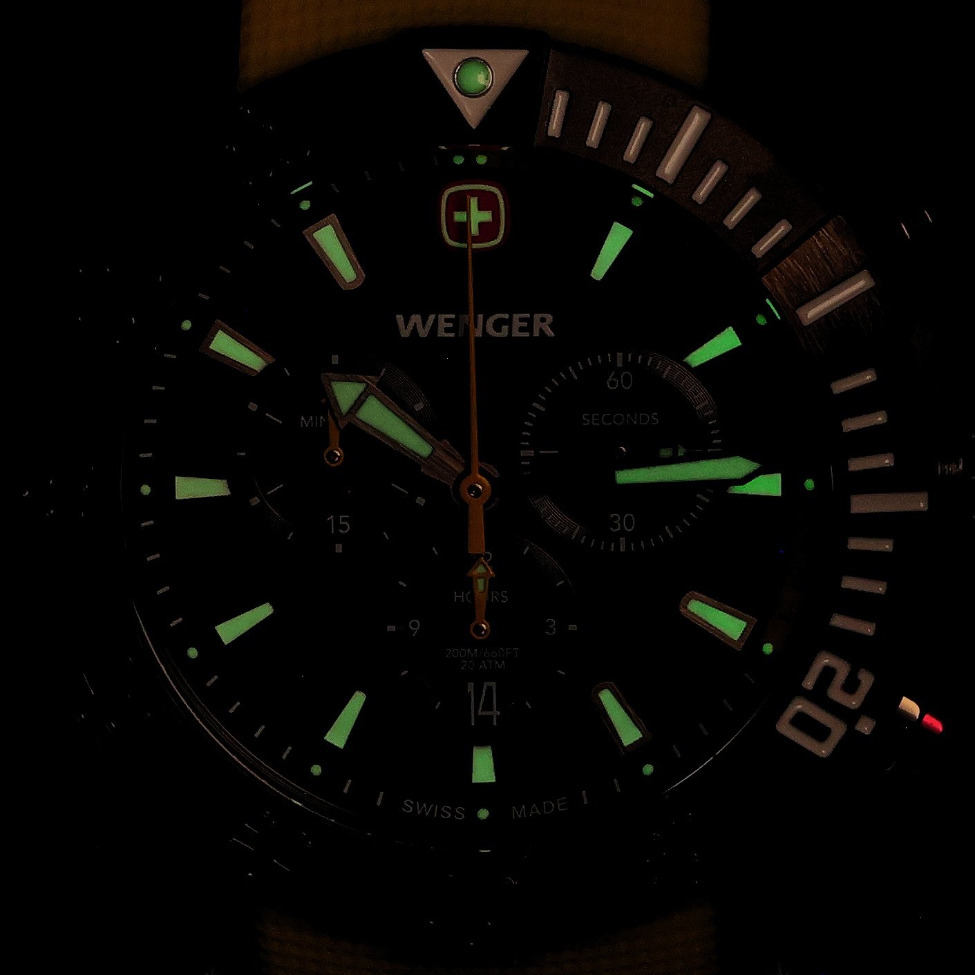 zegarek Wenger 010643129 kwarcowy męski Seaforce Chrono - miniatura 5