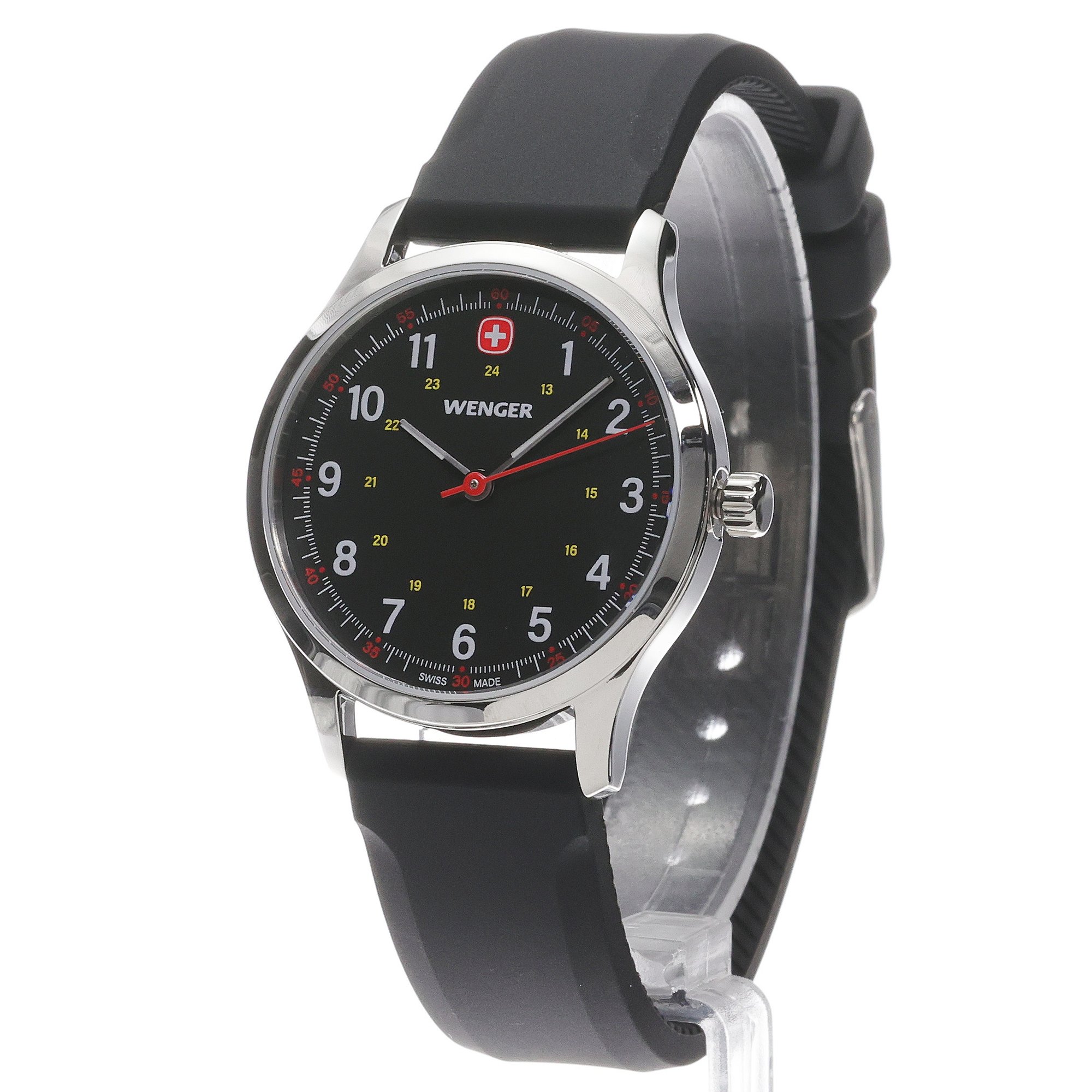 zegarek Wenger 011421127 srebrny City Sport