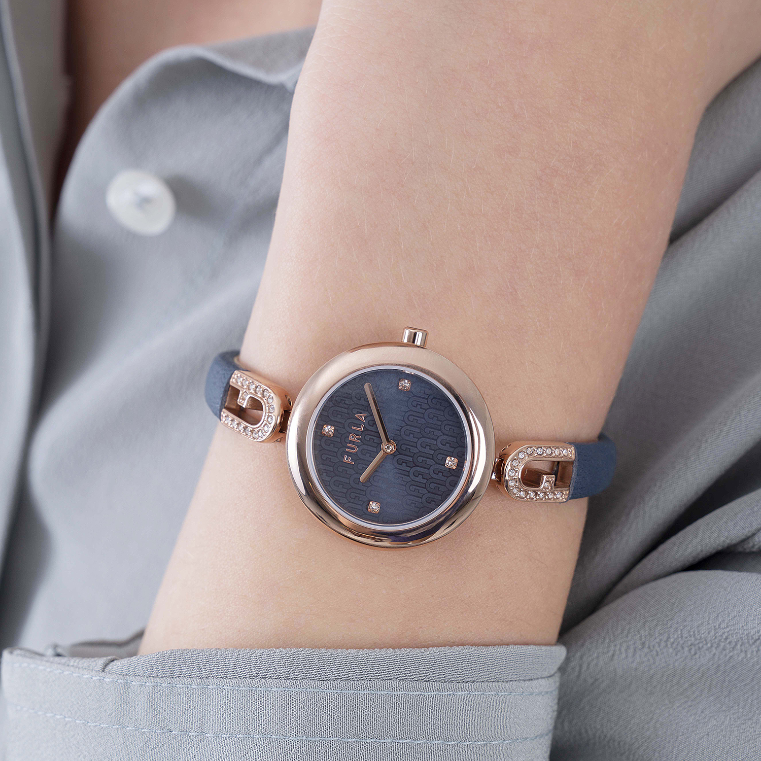 zegarek WW00010011L3 różowe złoto Bangle - miniatura 7