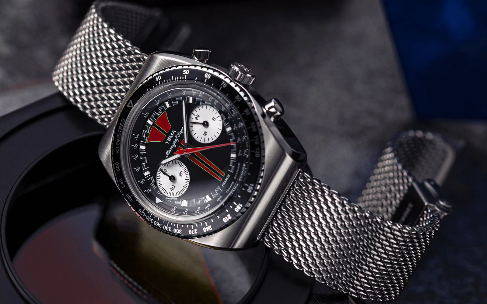 zegarek Yema YMHF1576-LA Mechanical - Quartz Chronographs - miniatura 9