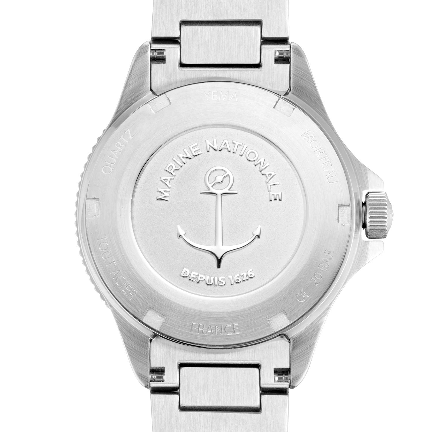 zegarek Yema YMHFMN39-GM kwarcowy męski Marine Nationale NAVIGRAF MARINE NATIONALE QUARTZ - miniatura 3