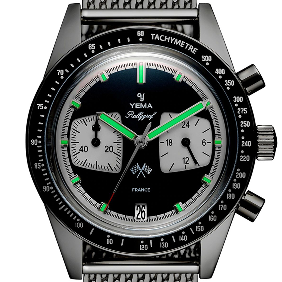 zegarek YMHF1572-GU męski z tachometr Mechanical - Quartz Chronographs - miniatura 2
