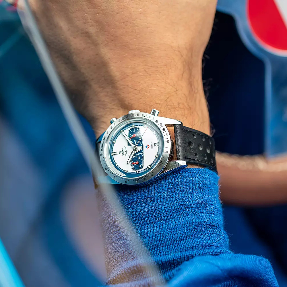 zegarek YMHF1572-MV męski z tachometr Mechanical - Quartz Chronographs - miniatura 8