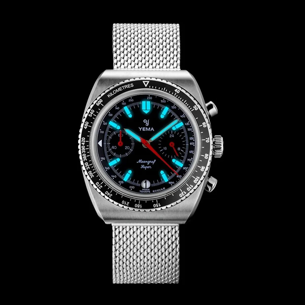 zegarek YMHF1576-AM męski z chronograf Mechanical - Quartz Chronographs - miniatura 3