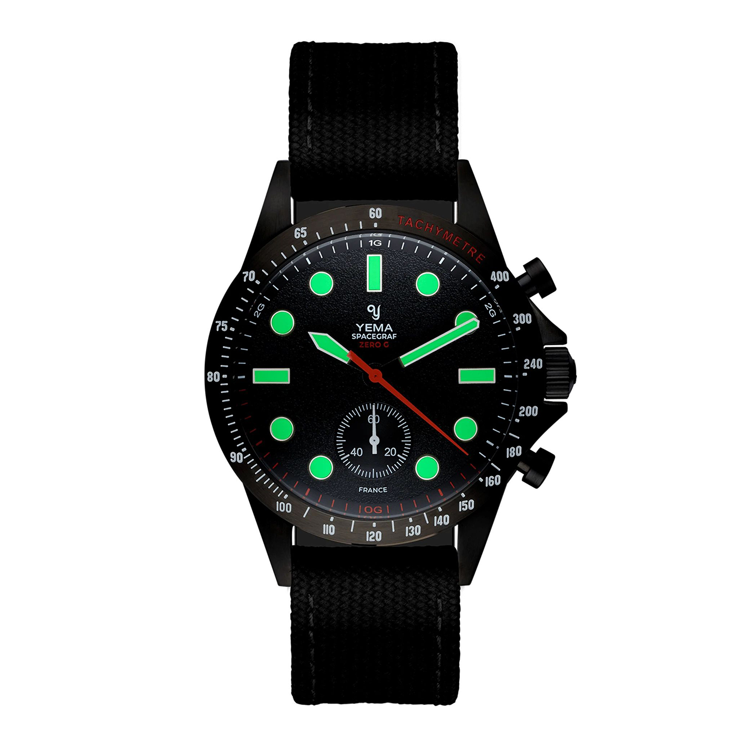 zegarek YMHF2019-3AA męski z tachometr Zero-G - miniatura 2