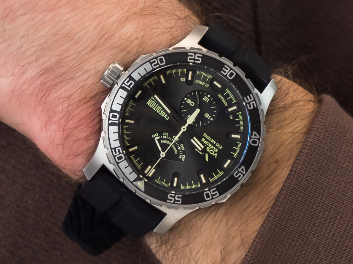 Vostok Europe YN84-597A543 Expedition Everest Underground Automatic zegarek klasyczny Expedition Everest Underground