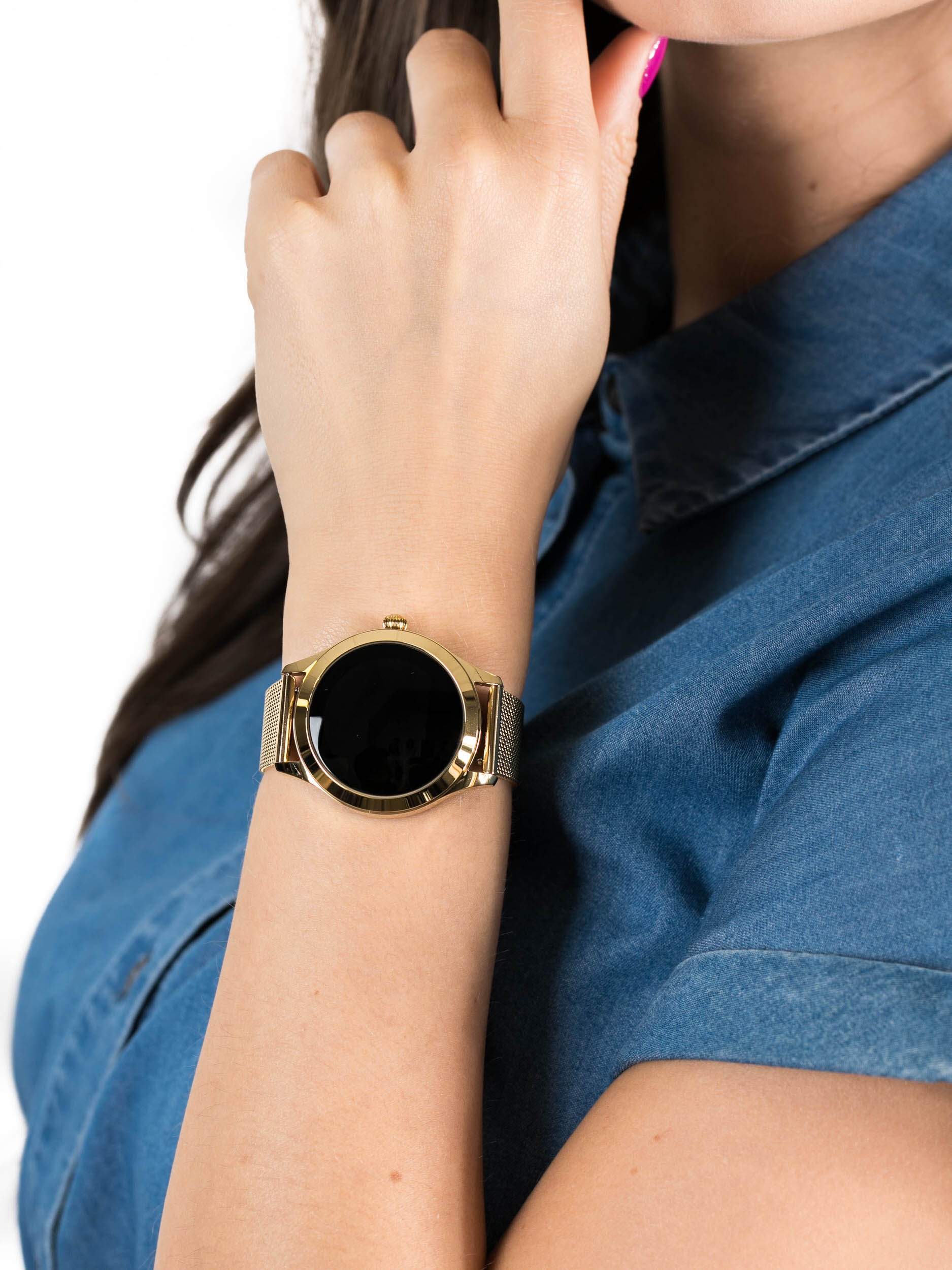 zegarek Rubicon RNBE37GIBX05AX damski z krokomierz Smartwatch