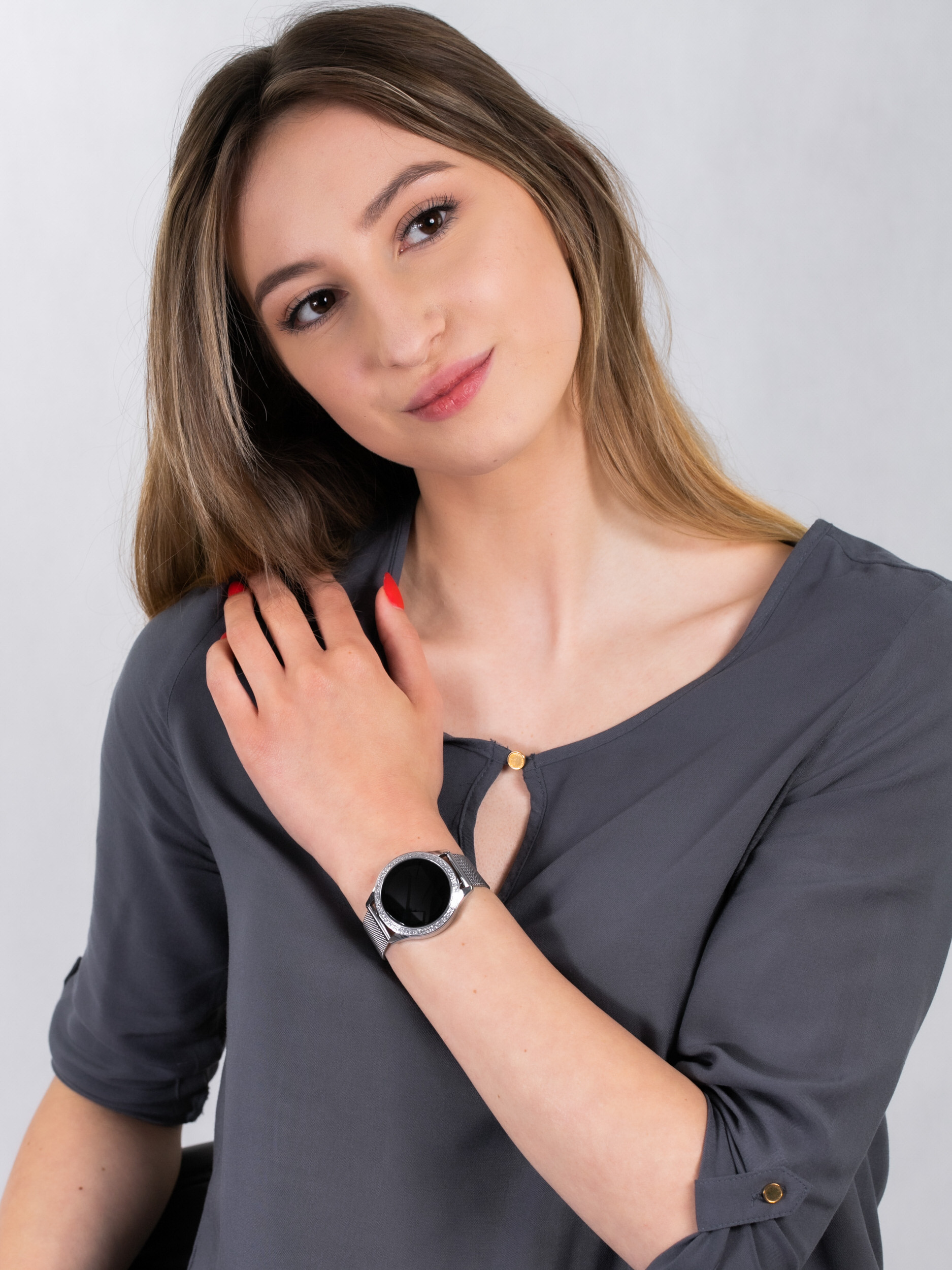 Rubicon RNBE45SIBX05AX zegarek damski Smartwatch