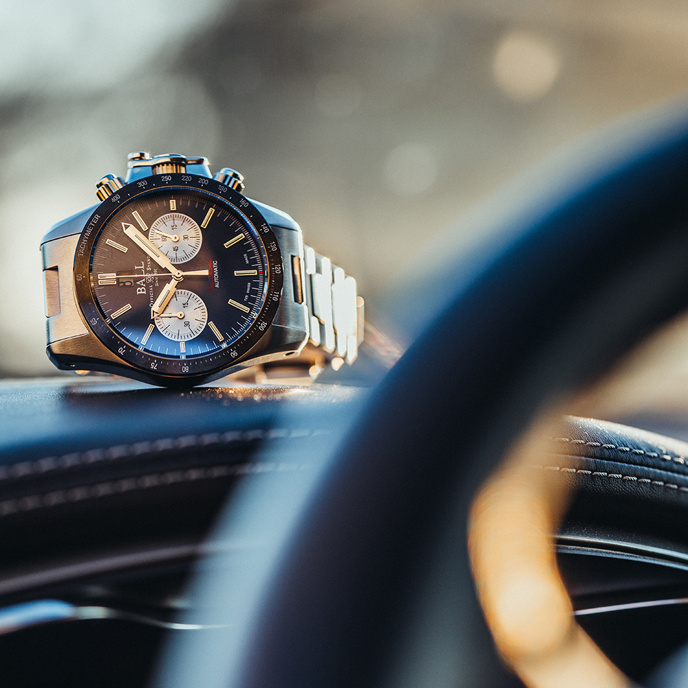 Ball CM2198C-S1CJ-BK zegarek Engineer Hydrocarbon z chronograf - miniatura 8