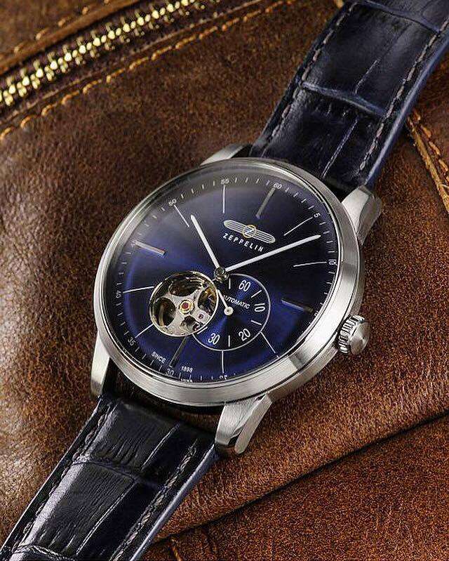 zegarek Zeppelin 7364-3 automatyczny męski Flatline Flatline Automatic - miniatura 6