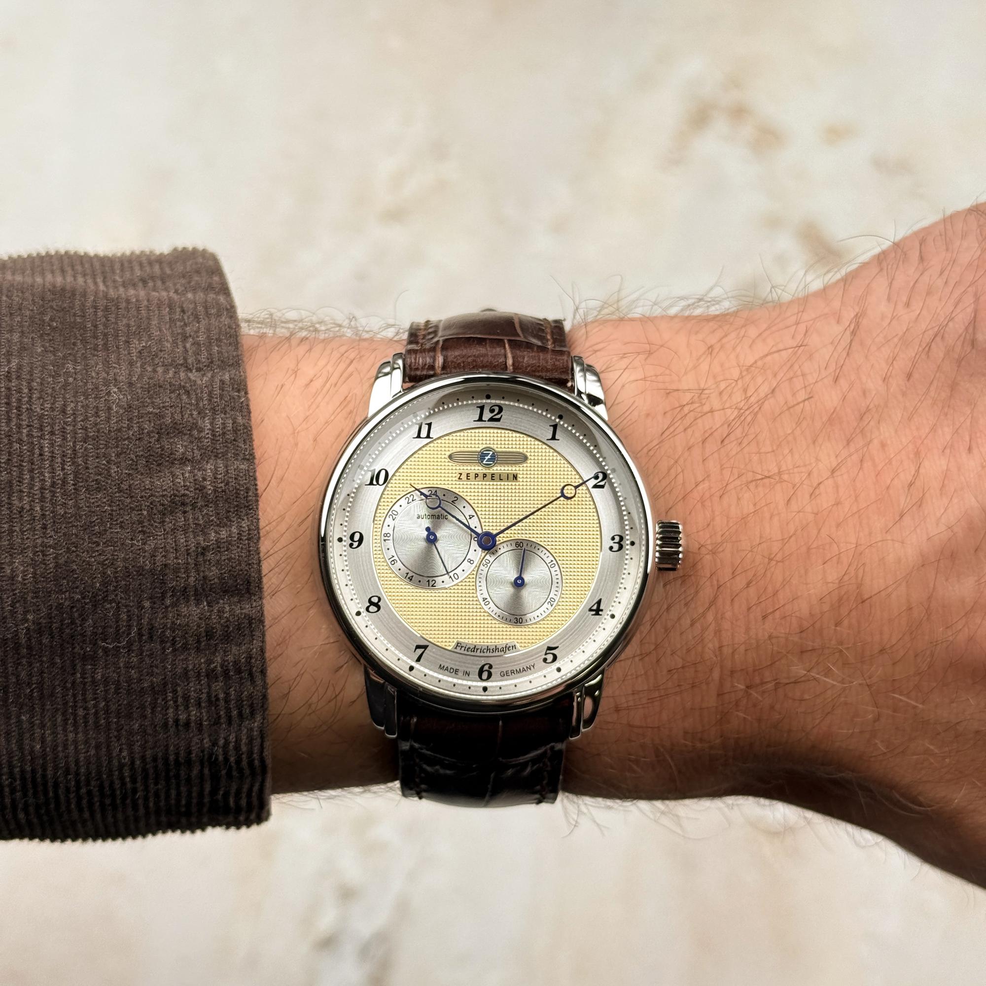 zegarek Zeppelin 85685 automatyczny męski Zeppelin Friedrichshafen Automatic Regulator