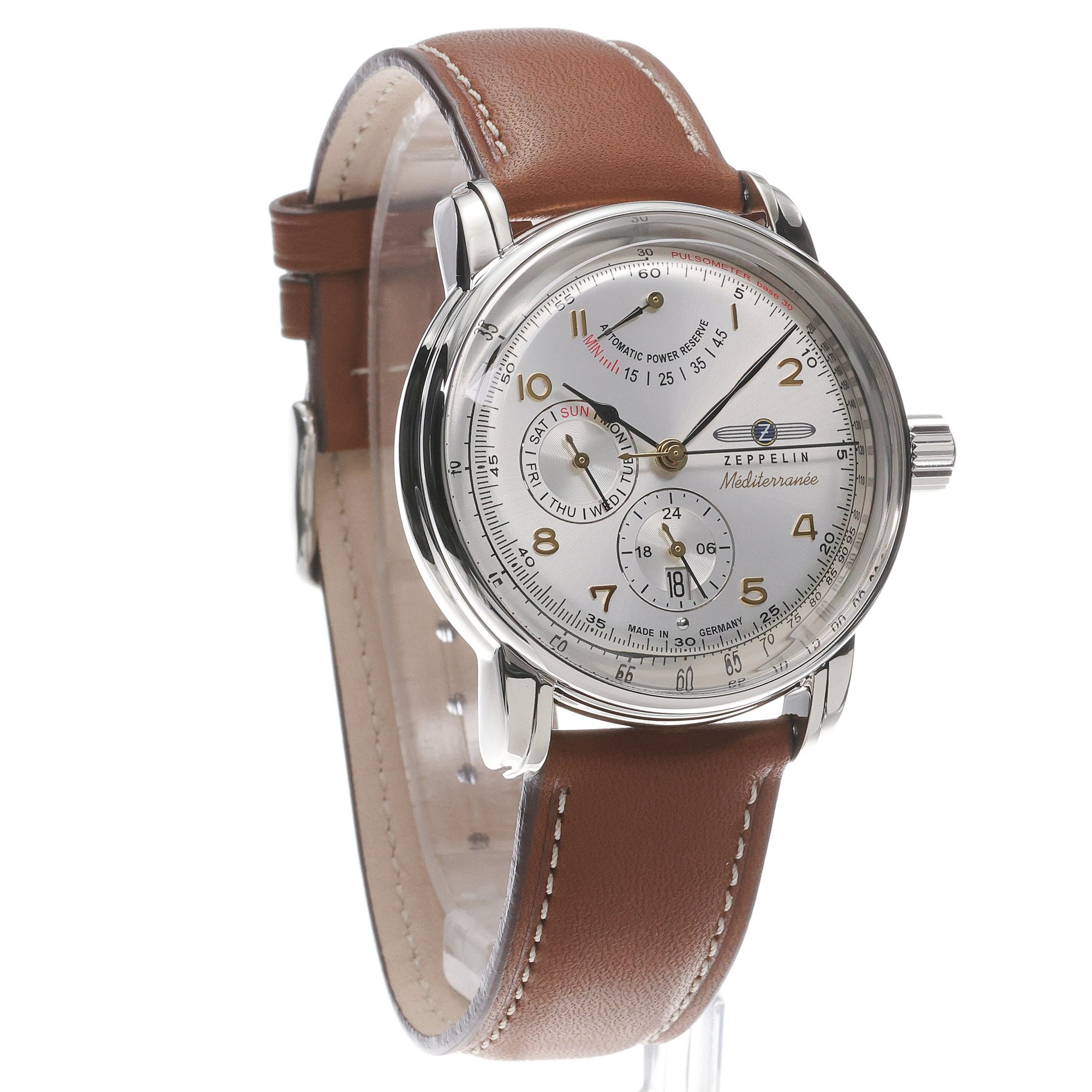 zegarek Zeppelin 96901 kwarcowy męski Mediterranee Mediterranee Automatic - miniatura 3
