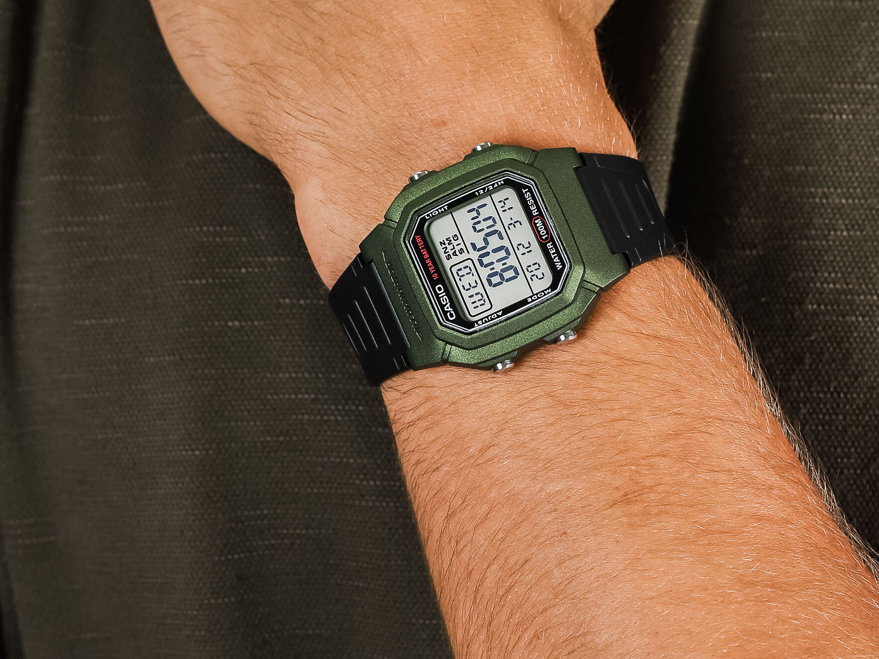 Casio W-800HM-3AVEF zegarek sportowy Sportowe - miniatura 4