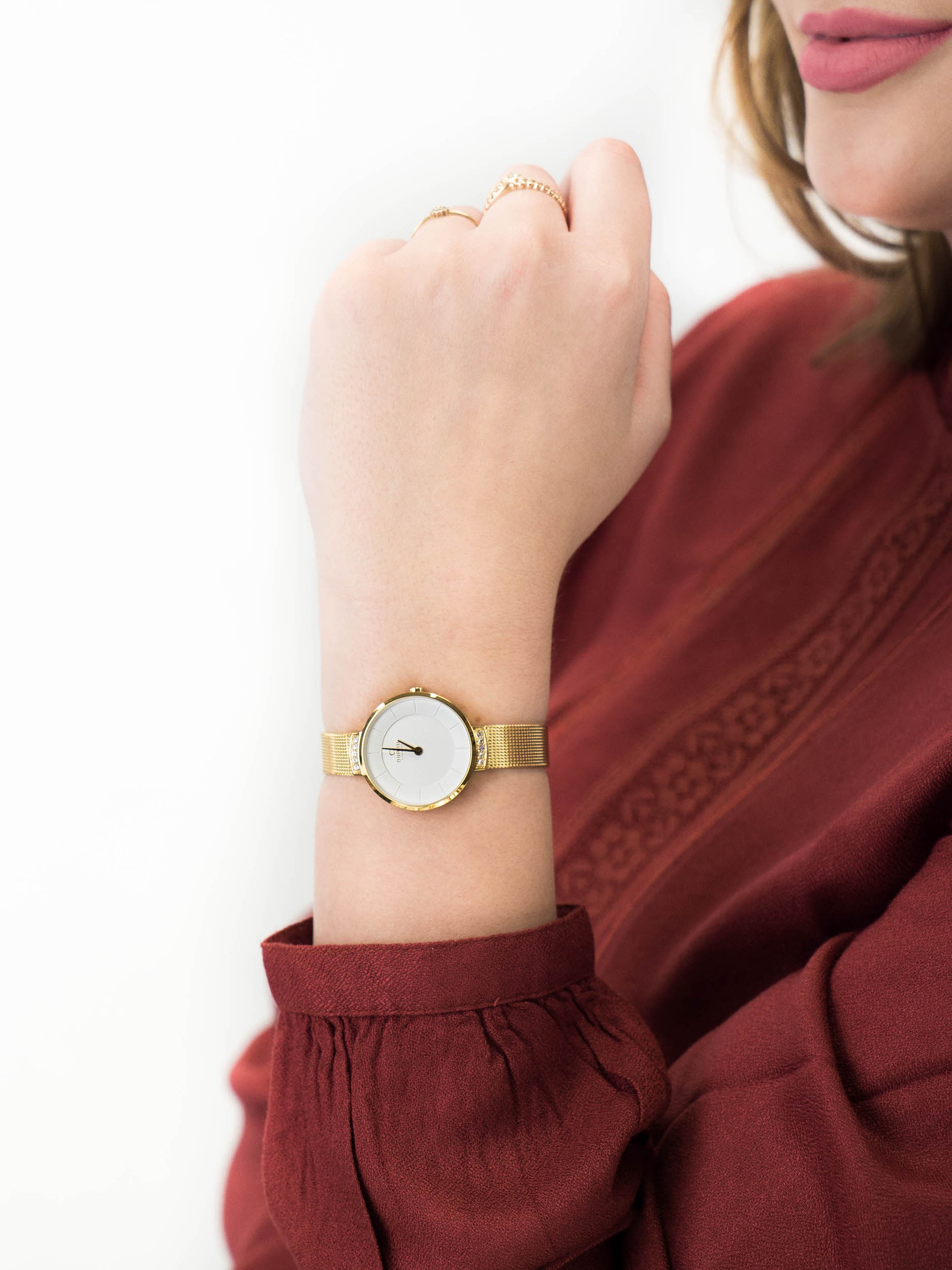 Obaku Denmark V177LEGIMG damski zegarek Slim bransoleta - miniatura 3