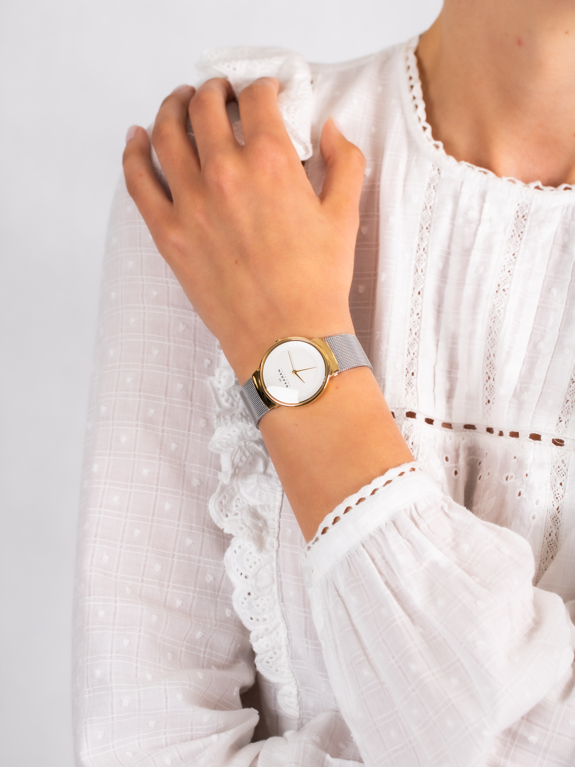 Skagen SKW2076 damski zegarek Nicoline bransoleta