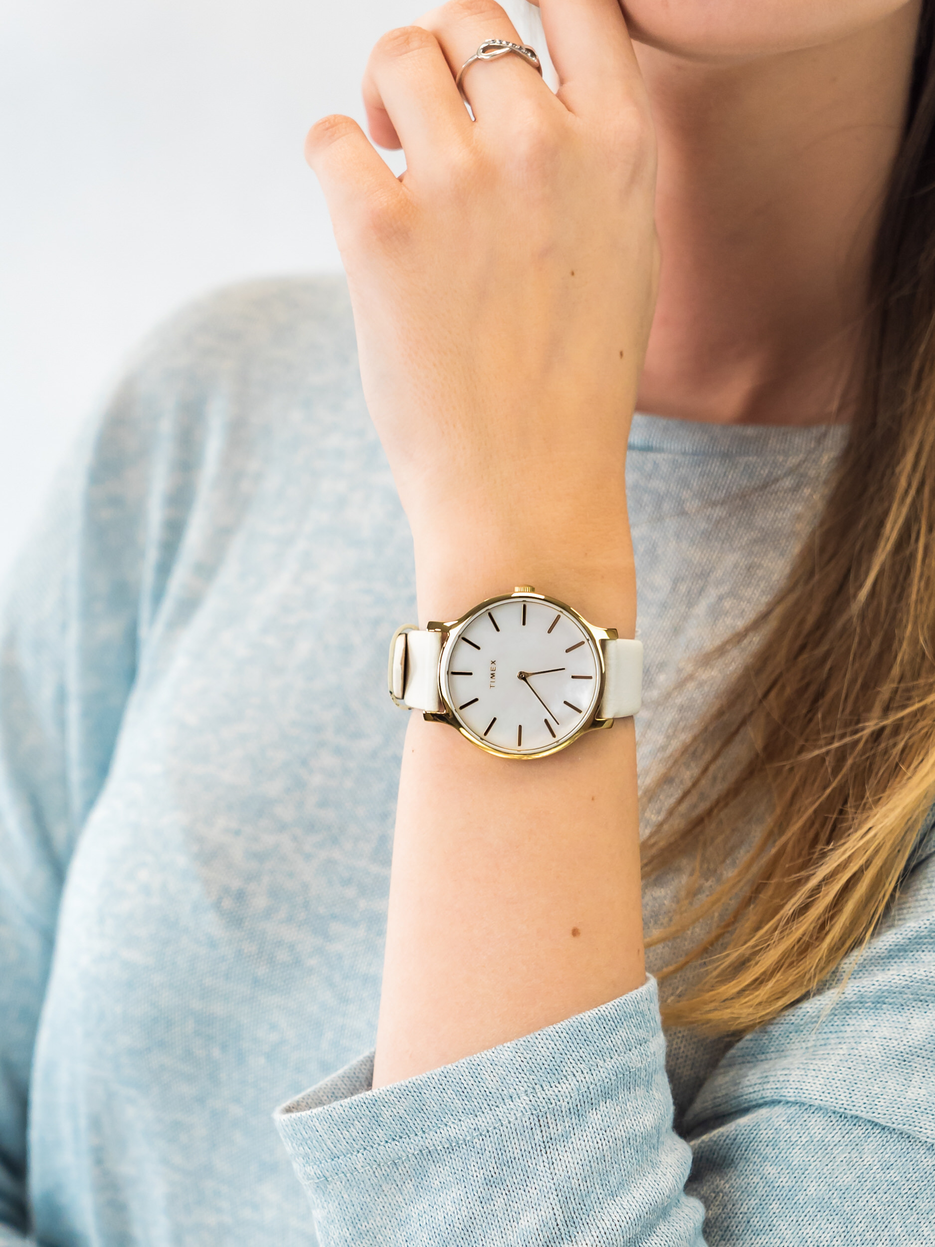 Timex TW2T35400 damski zegarek Transcend pasek