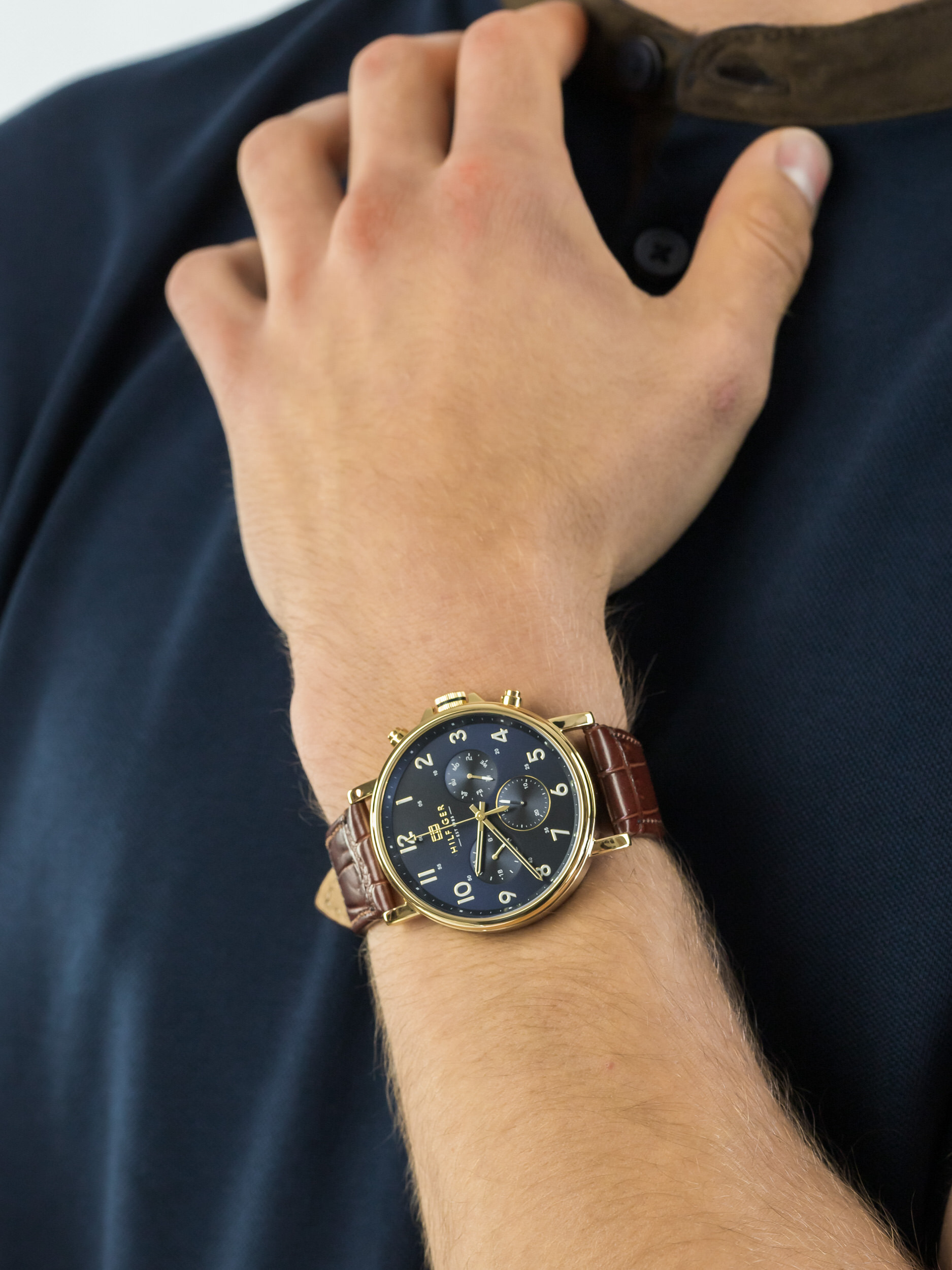 Tommy Hilfiger 1710380 męski zegarek Męskie pasek - miniatura 3
