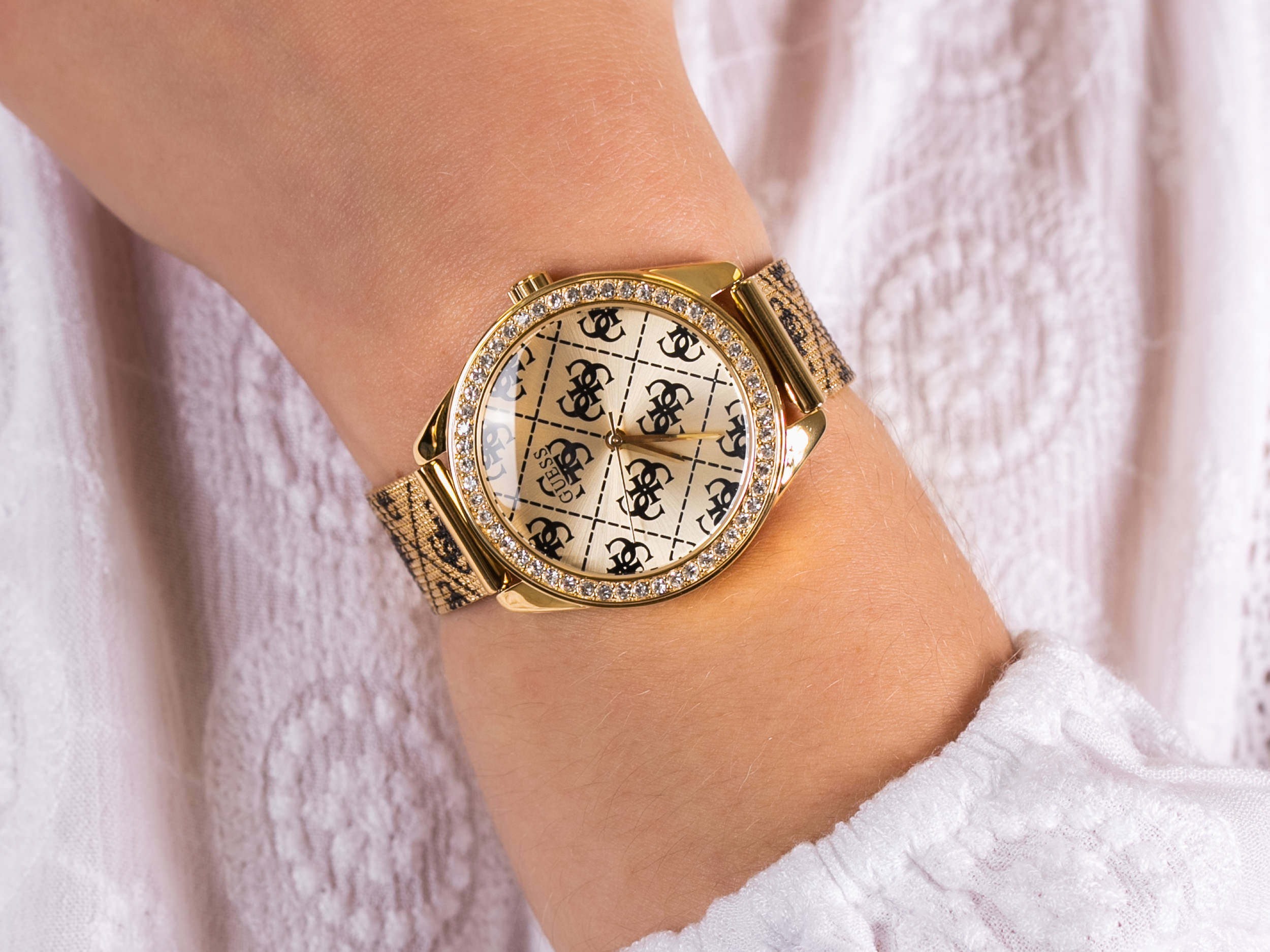 Guess W1279L2 zegarek klasyczny Bransoleta - miniatura 4