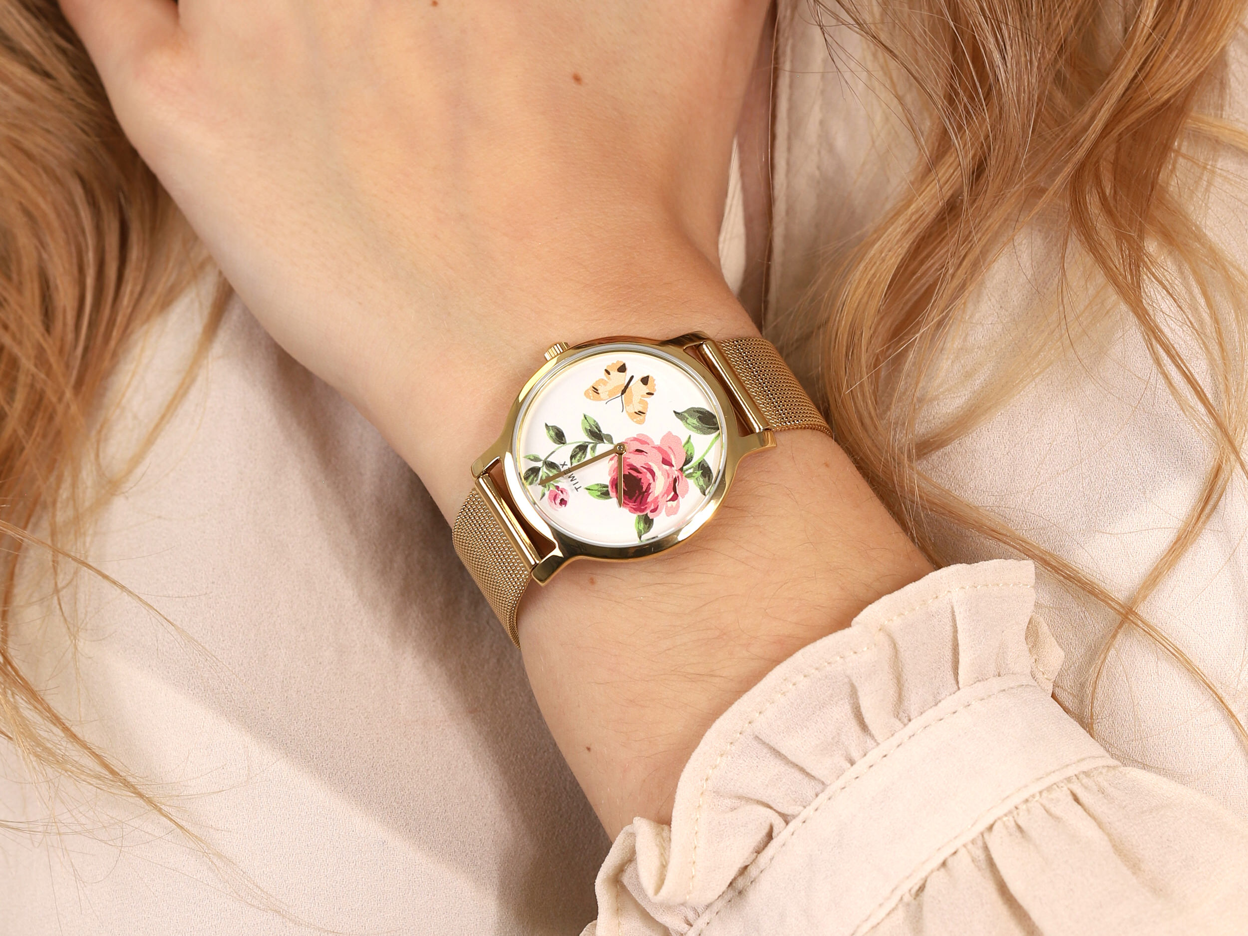 Timex TW2U19100 zegarek klasyczny Full Bloom - miniatura 4
