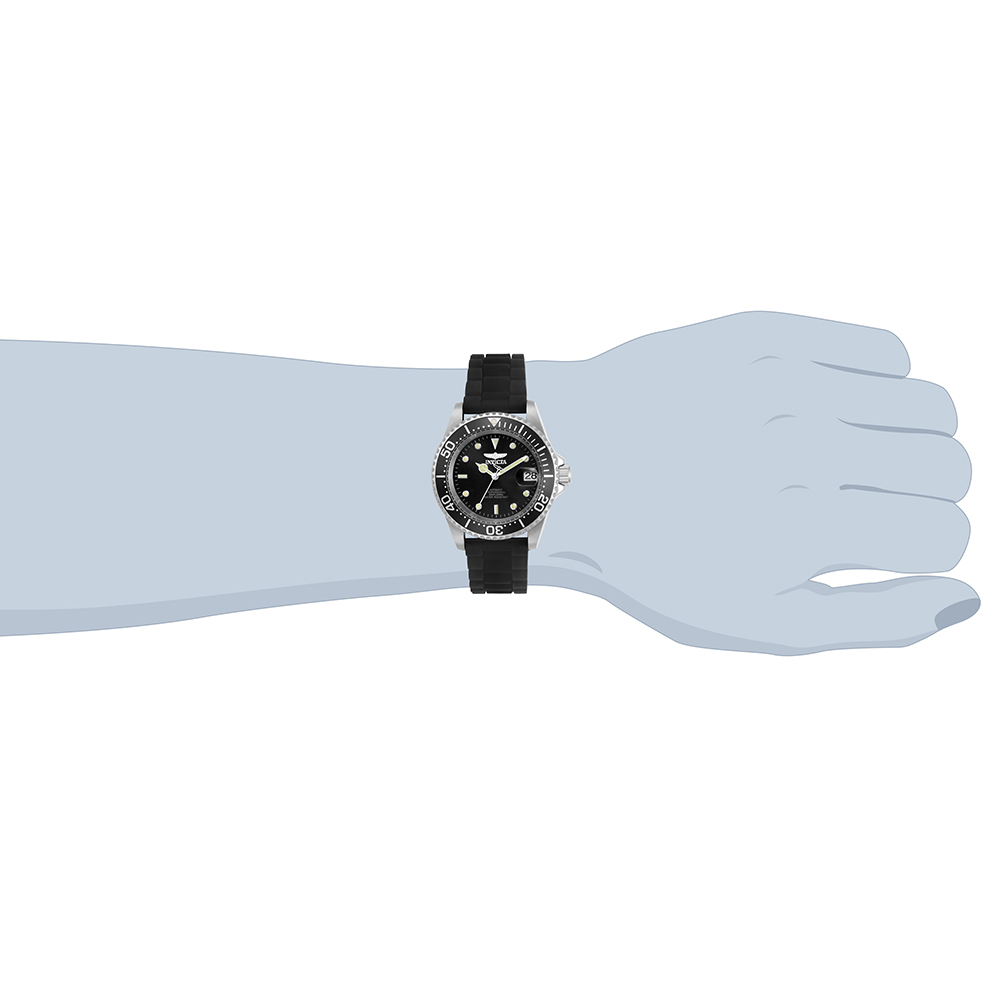 Invicta 23678 zegarek srebrny klasyczny Pro Diver pasek - miniatura 5