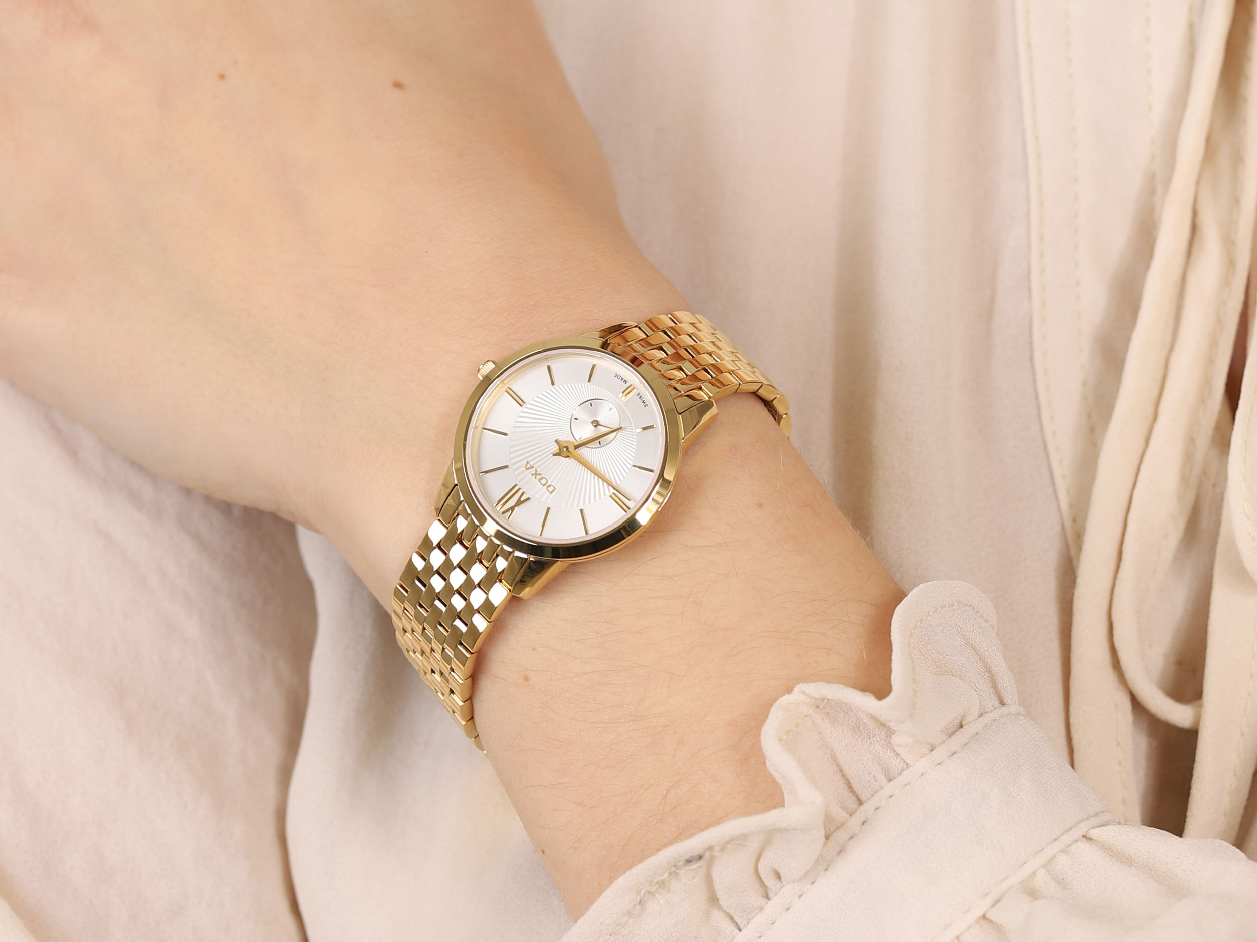 Doxa 105.35.022.30 zegarek klasyczny Slim Line - miniatura 4