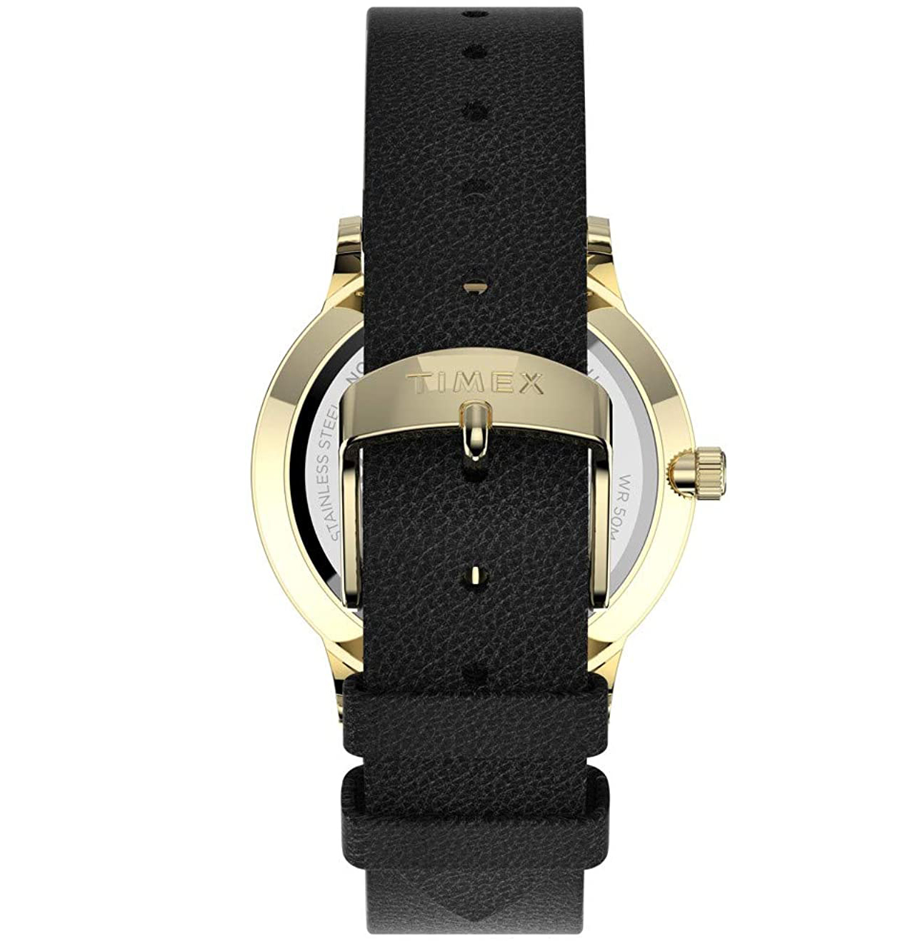 Timex TW2T75200 zegarek złoty klasyczny Waterbury pasek - miniatura 5