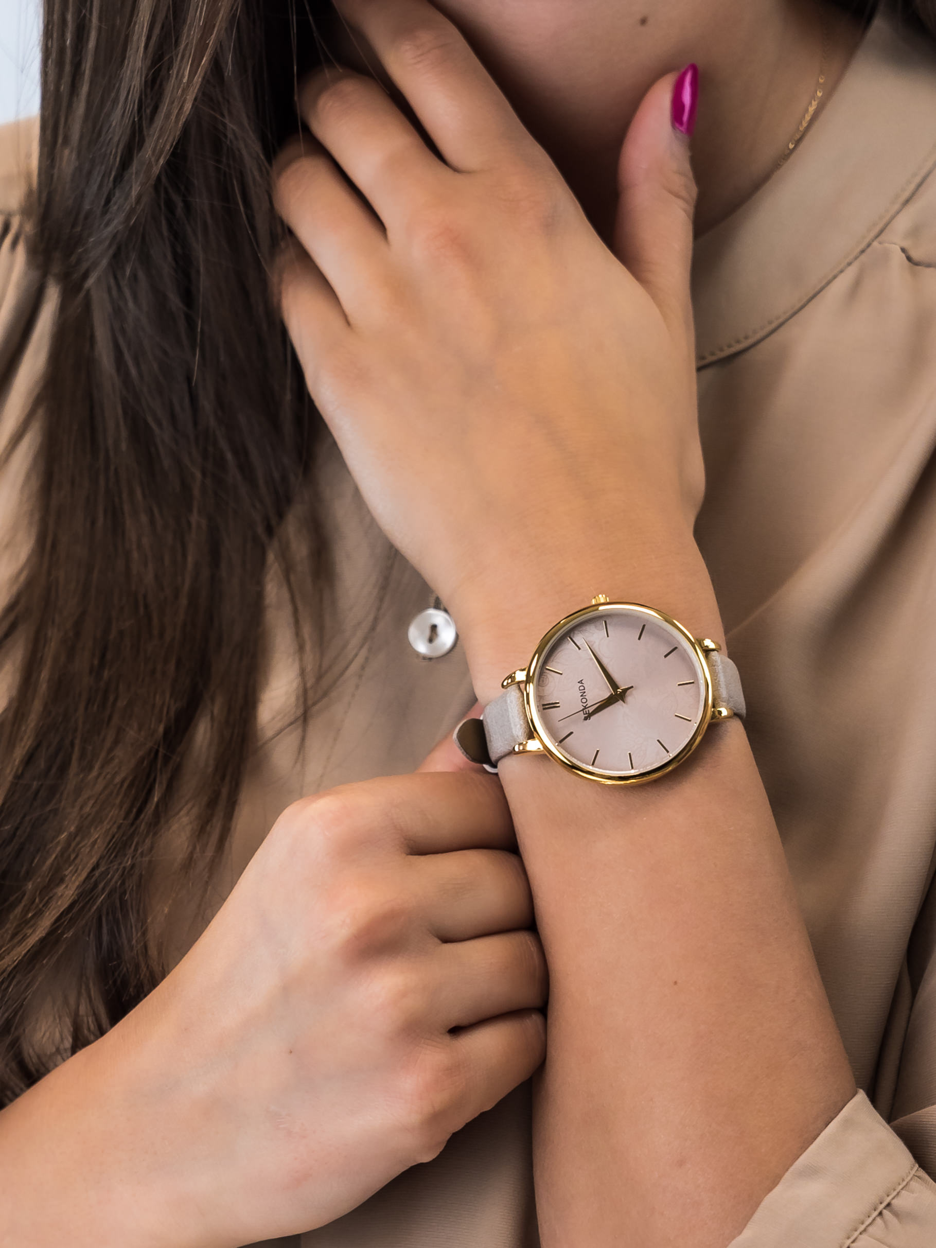 Sekonda SEK.2562 damski zegarek Fashion pasek - miniatura 3