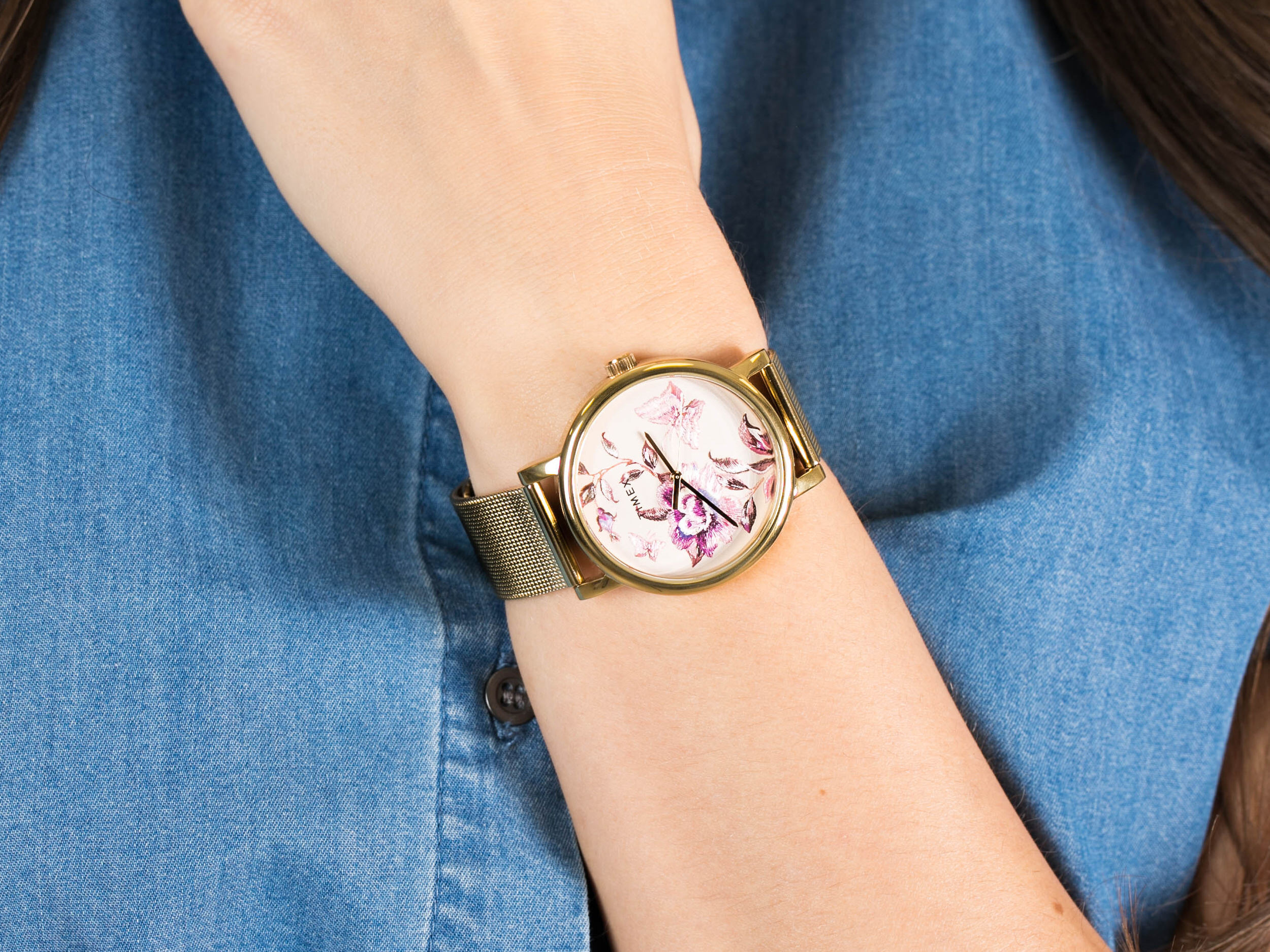 Timex TW2U19400 Full Bloom zegarek klasyczny Full Bloom - miniatura 4
