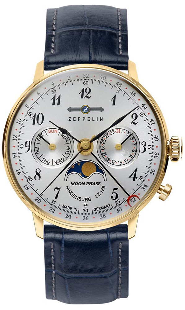 Zeppelin LZ129 Hindenburg Quartz Moonphase 7039019L322638512GA1816