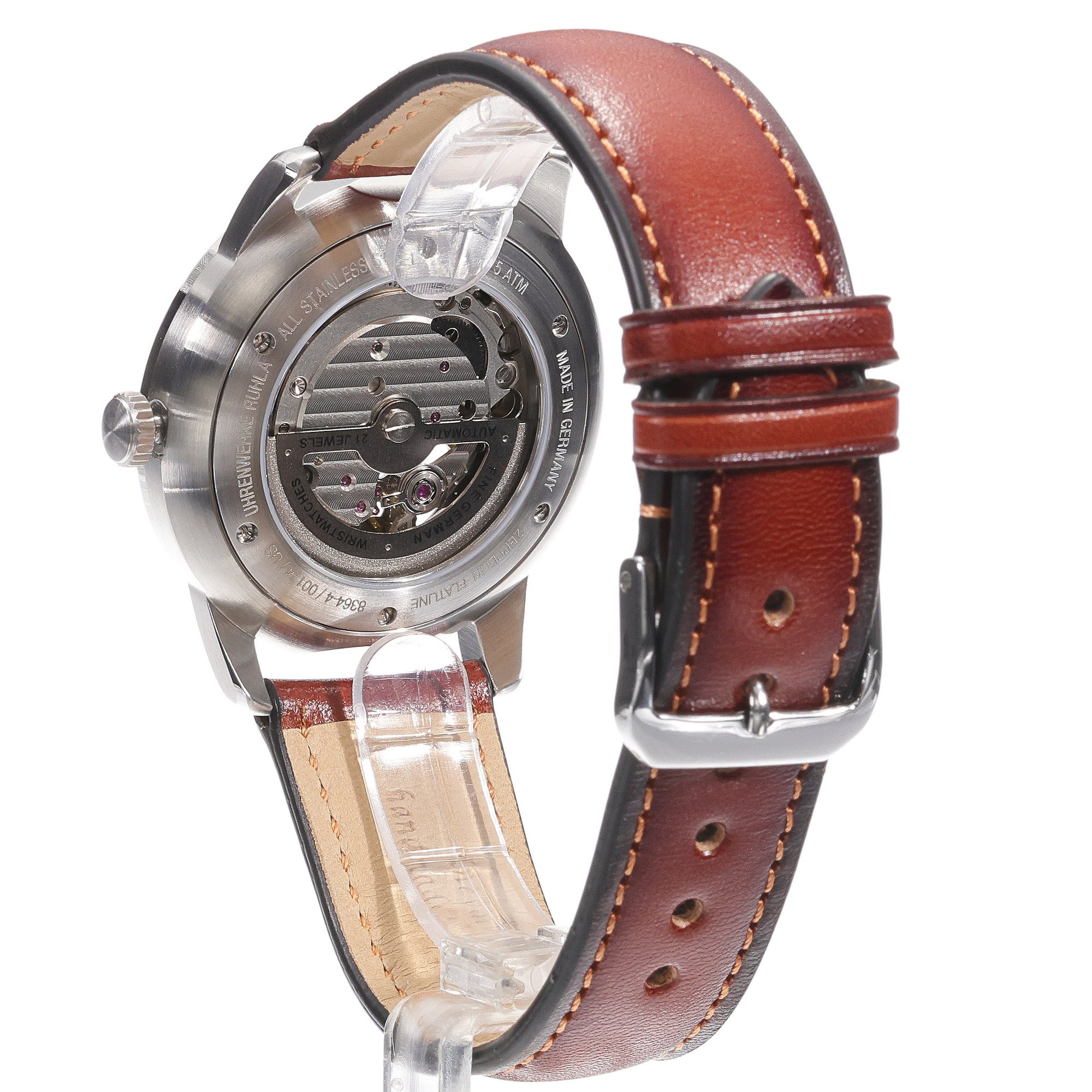 Zeppelin 83644 Flatline Automatic zegarek klasyczny Flatline - miniatura 4