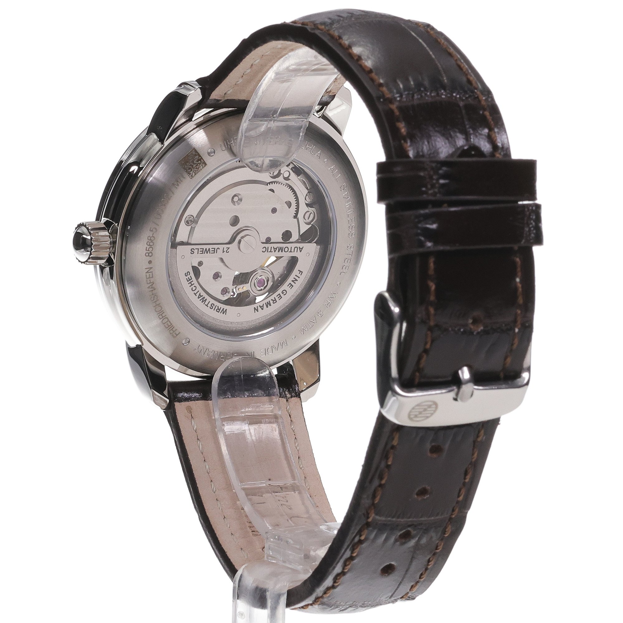 Zeppelin 85665 Friedrichshafen Automatic Open-Heart zegarek retro Zeppelin
