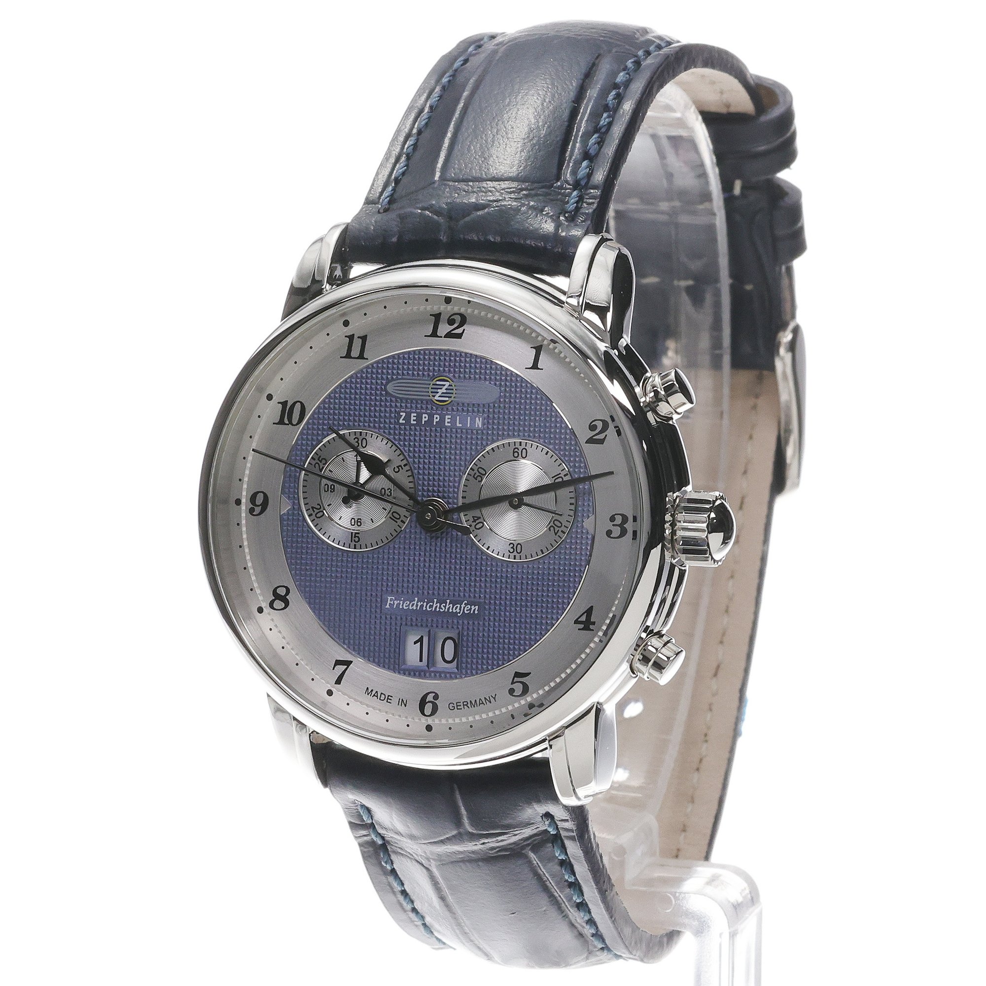 Zeppelin 85843 Friedrichshafen Chrono Big-Date zegarek retro Zeppelin