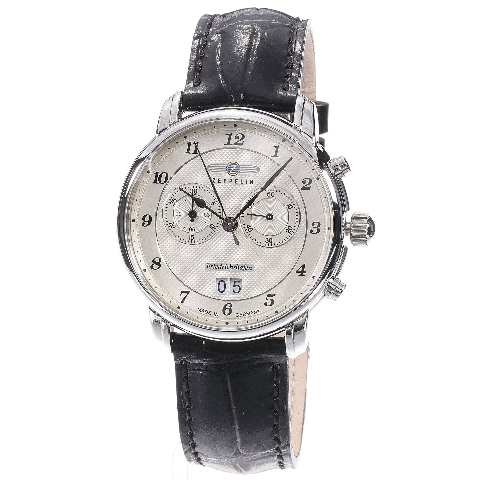 Zeppelin 85844 Friedrichshafen Chrono zegarek retro Zeppelin
