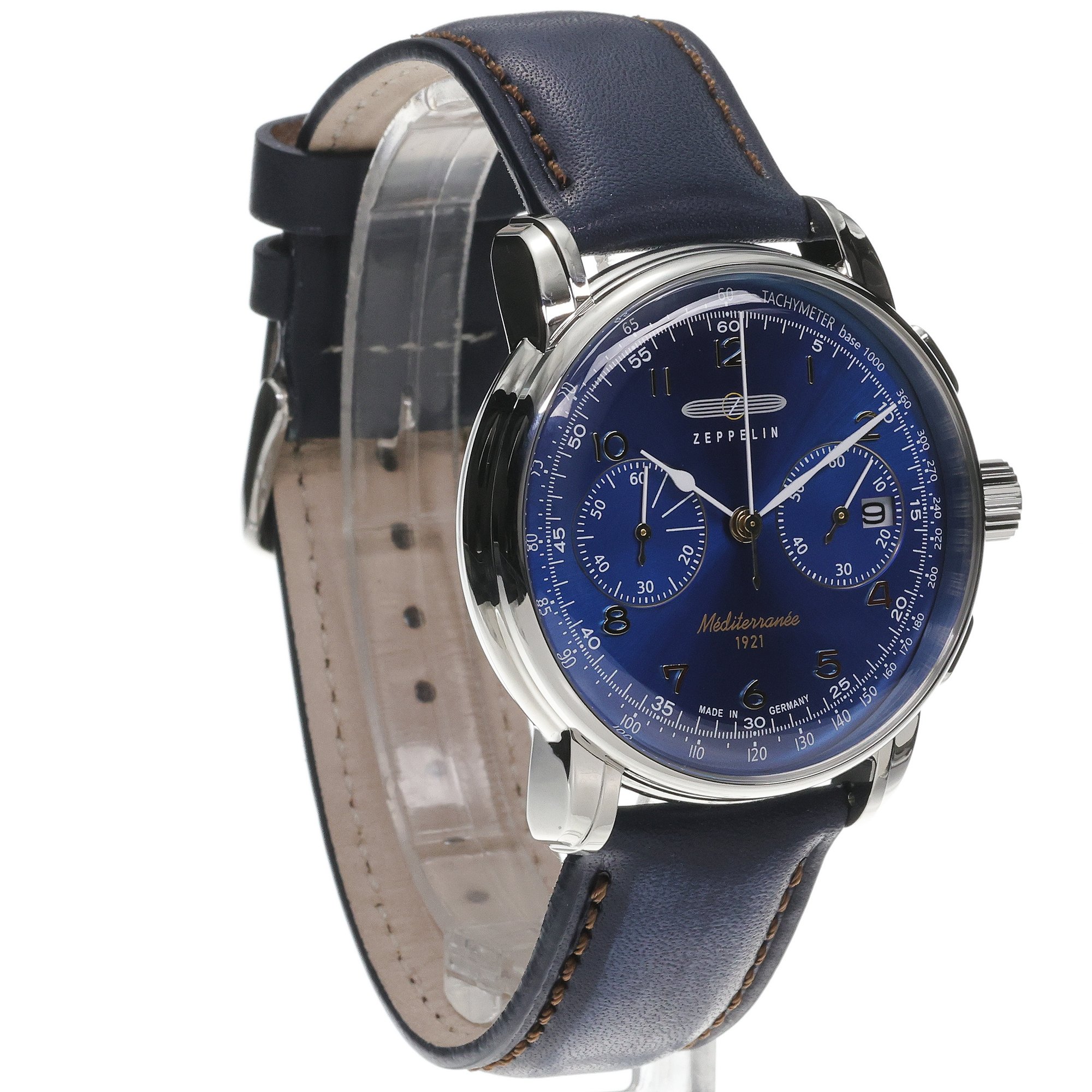 Zeppelin 96703 Mediterranee Quartz Chrono zegarek klasyczny Mediterranee