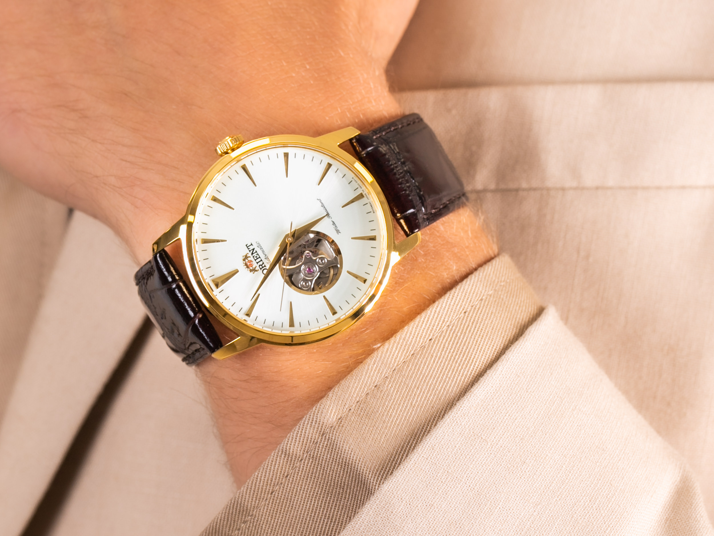Orient FAG02003W0 2nd Generation Esteem zegarek klasyczny Contemporary - miniatura 4