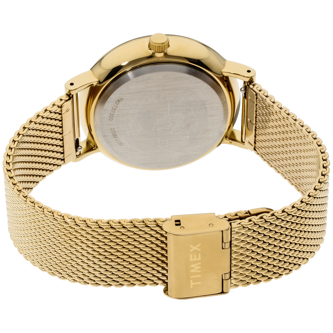 zegarek Timex TW2T37300 złoty Fairfield - miniatura 7