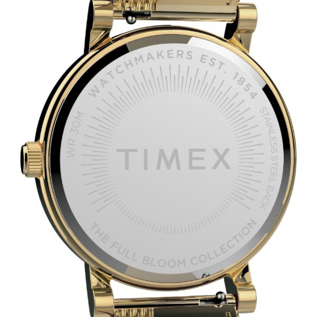 zegarek Timex TW2U19400 złoty Full Bloom - miniatura 7