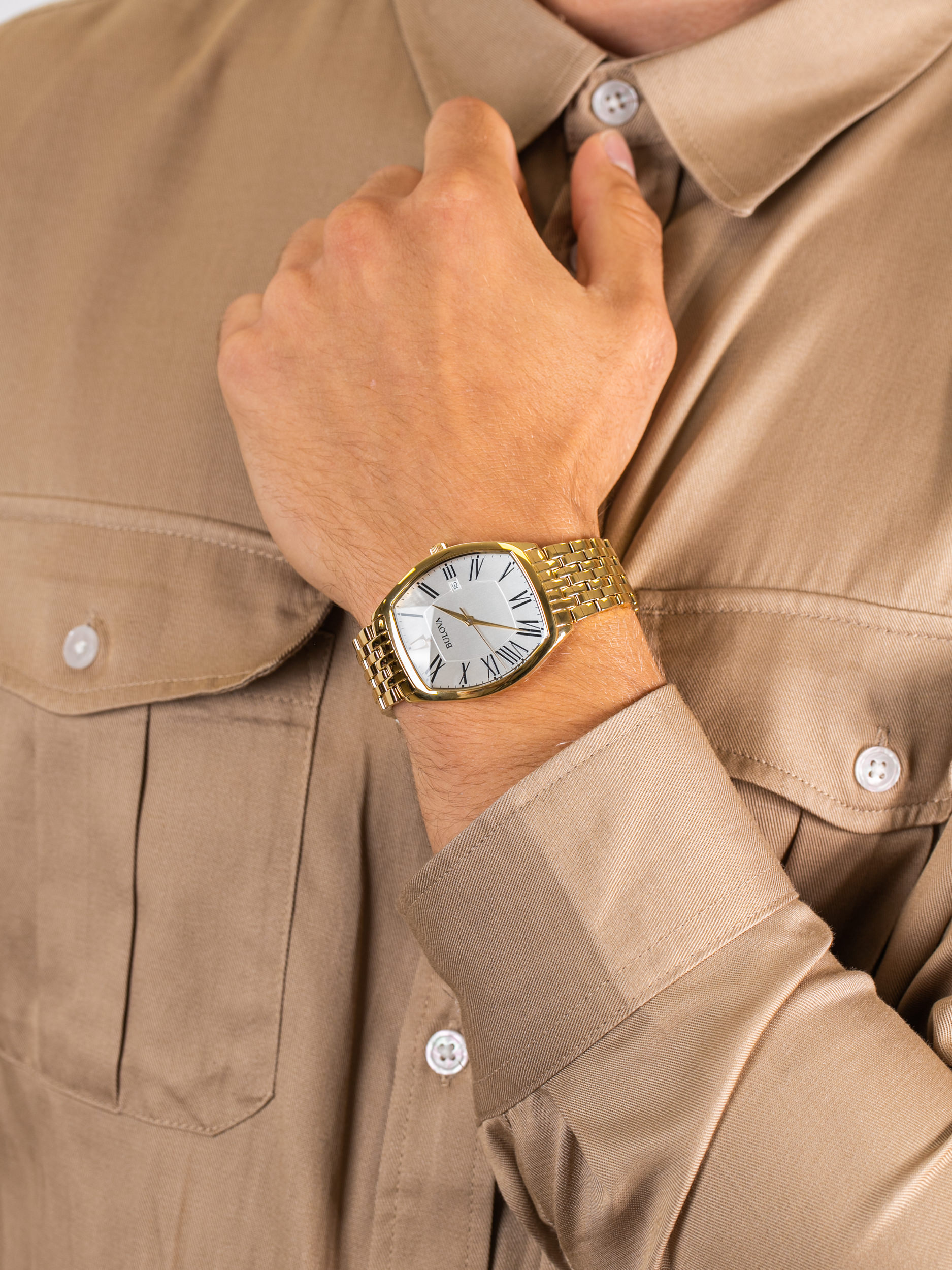 Bulova 97B174 męski zegarek Classic pasek - miniatura 3