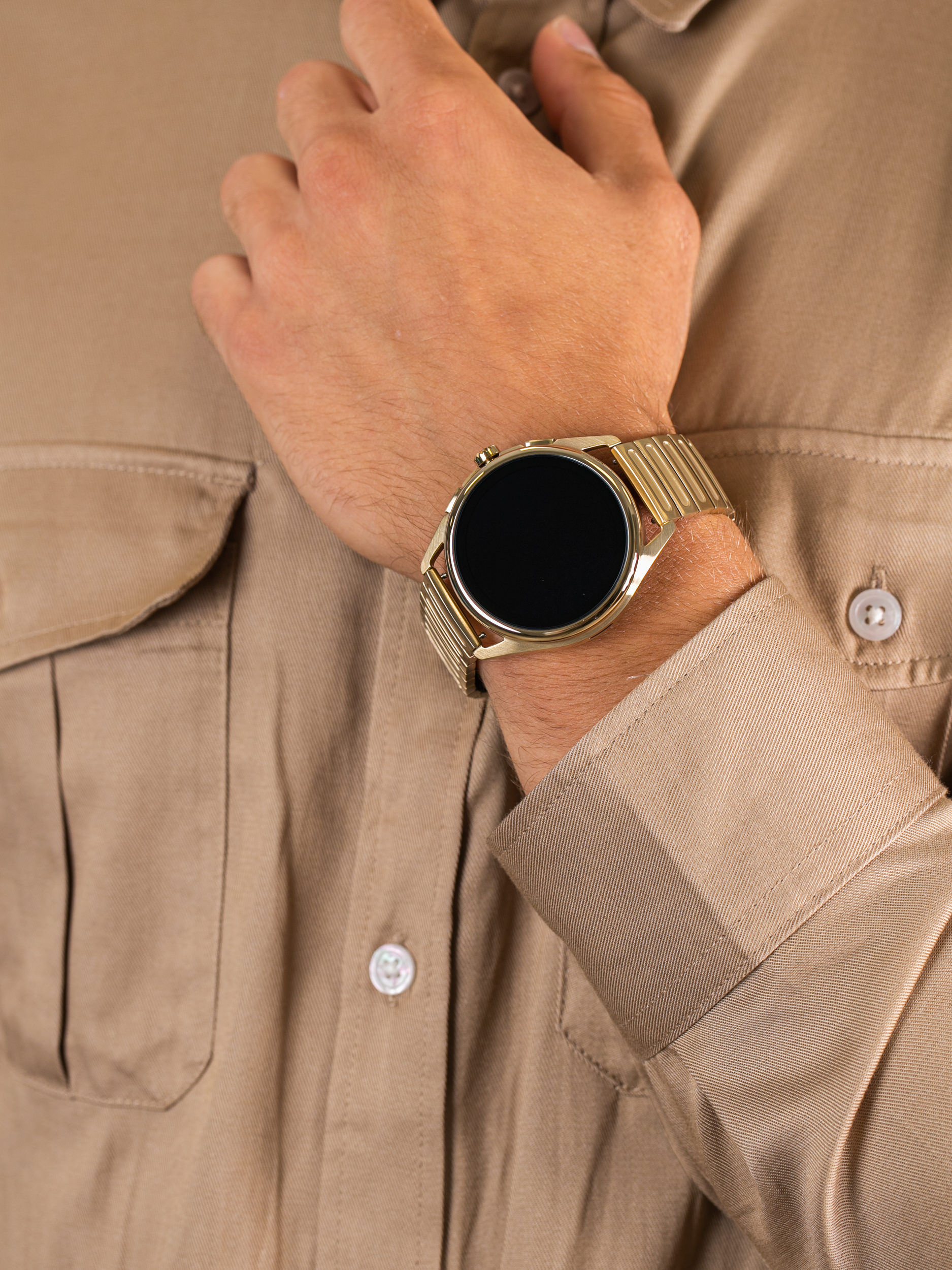 zegarek Emporio Armani ART5027 Matteo Smartwatch męski z gps Connected - miniatura 3
