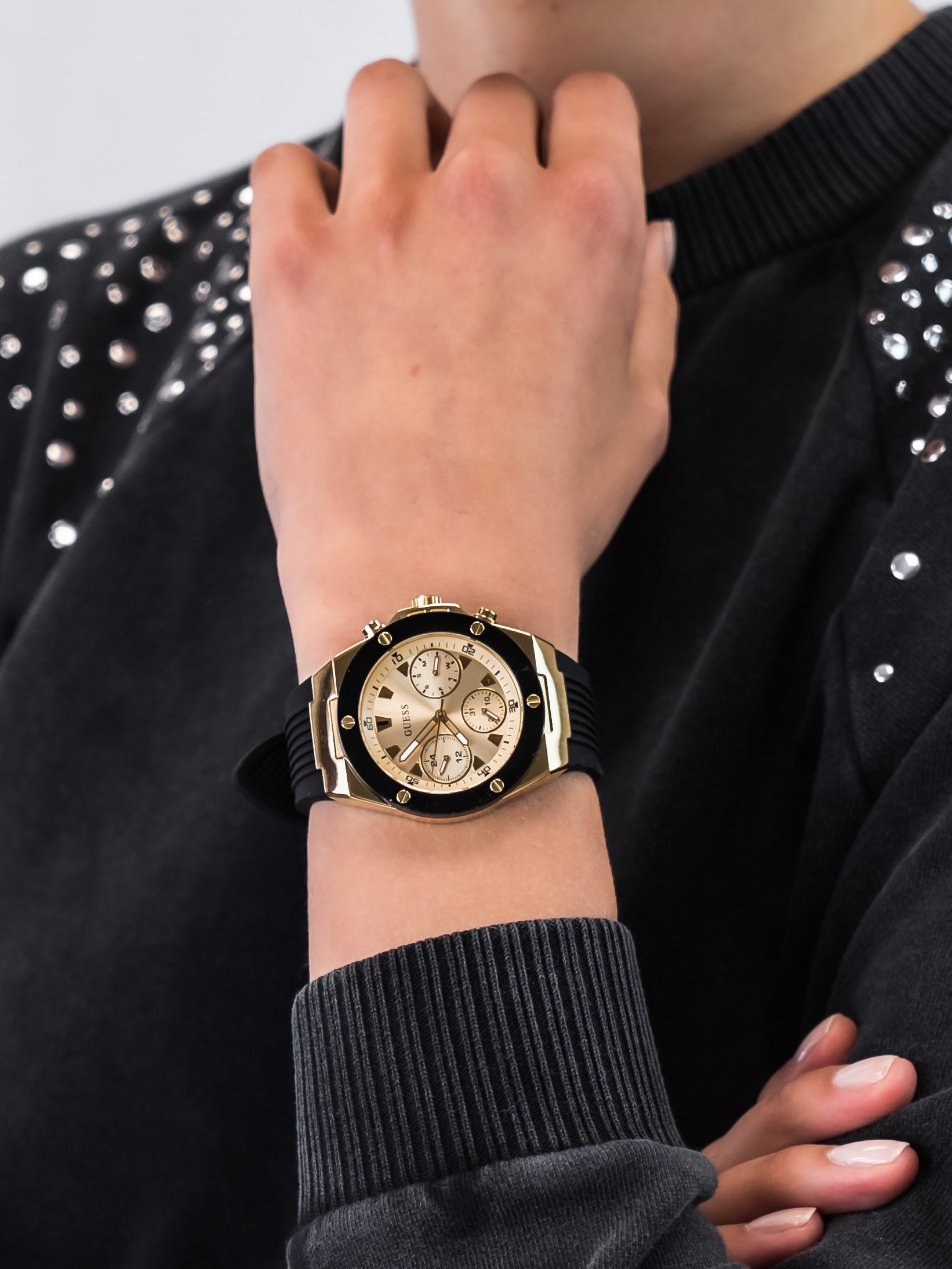 Guess GW0030L2 damski zegarek Pasek pasek - miniatura 3