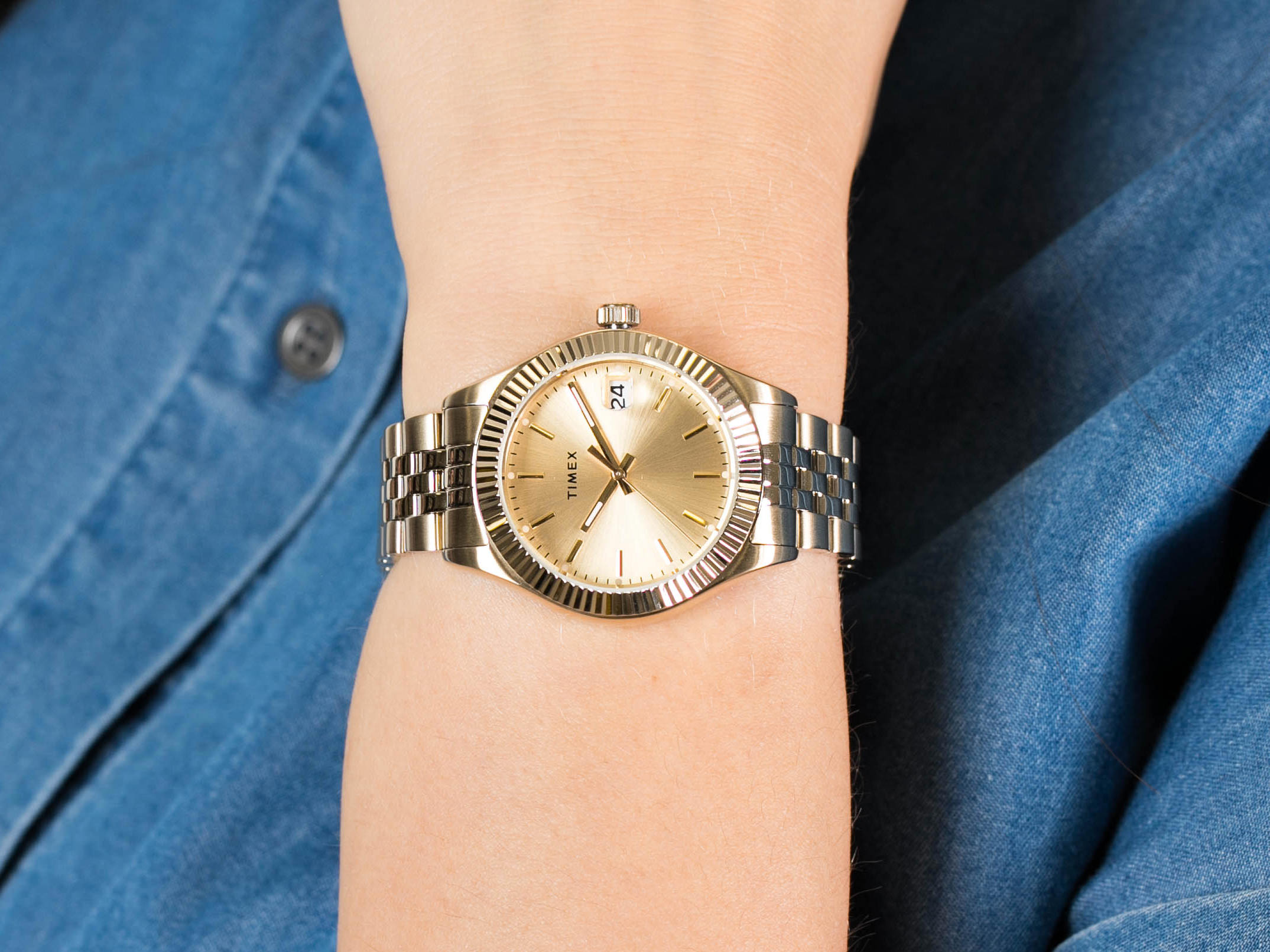 Timex TW2T86900 The Waterbury zegarek klasyczny Waterbury - miniatura 4