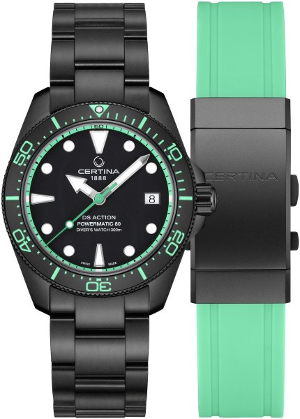 Zegarek Certina C048.807.33.051.01 DS Action Diver 38mm Powermatic 80