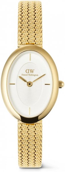 Daniel Wellington Juliette Braided Mesh White Sunray Gold DW00100882