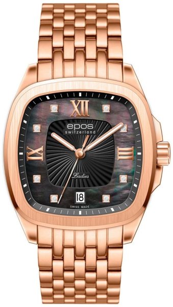 Zegarek Epos 8003.700.24.85.34 Ladies Diamonds Cushion-Shaped