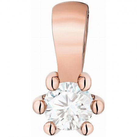Harf Zawieszka z różowego złota z diamentem laboratoryjnym 0,10 ct, próba 585 B0444-ZA-AUR-LDW-04-OK