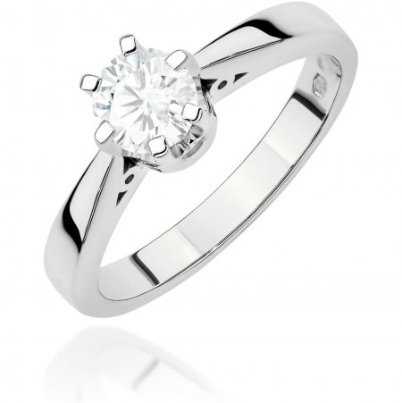 Harf Pierścionek z białego złota z diamentem 1,00 ct, próba 375 B0468-PI-00-DIW-12-OK
