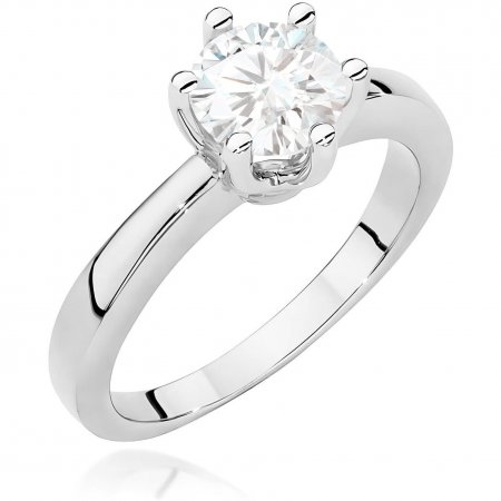 Harf Pierścionek z białego złota z diamentem 1,00 ct, próba 375 B0964-PI-00-DIW-08-OK