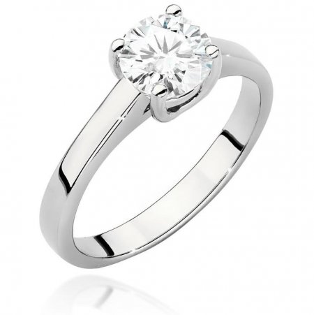 Harf Pierścionek z białego złota z diamentem 1,00 ct, próba 375 B1088-PI-00-DIW-08-OK